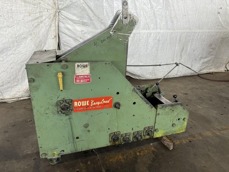 2,000 LB X 20" ROWE 2010-PR COIL CRADLE. STOCK # 0789424.