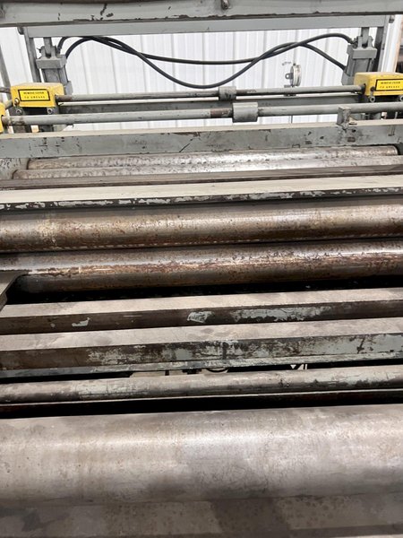40" X .110" ROWE MODEL # C3-40 POWERED COIL STRIP STRAIGHTENER: STOCK #21626