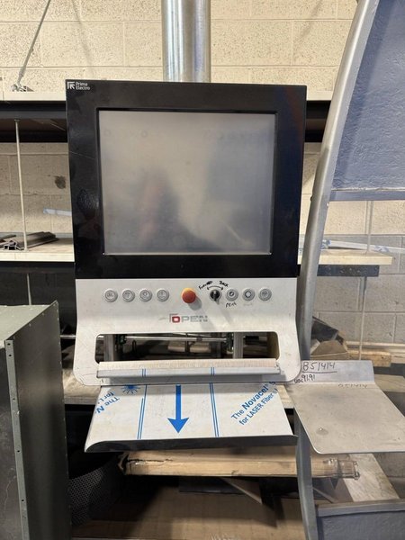 28 Ton x 4′ Adira Prima Power P-0212 Hydraulic Press Brake, 2012 – Backgauge