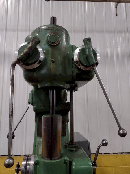 28" CLEEREMAN SINGLE SPINDLE DRILL PRESS: STOCK 17375