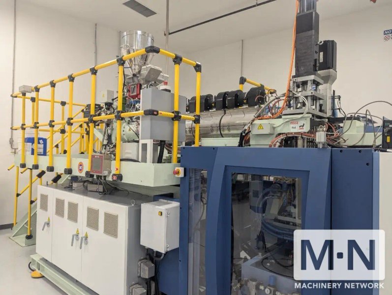 FONG KEE MODEL EHB 65T03SS ELECTRIC EXTRUSION BLOW MOLDING MACHINE MFG 2022