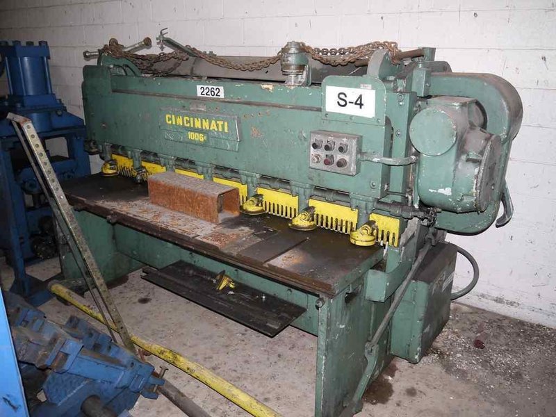 0.135" x 6' Cincinnati Power Sq. Shear