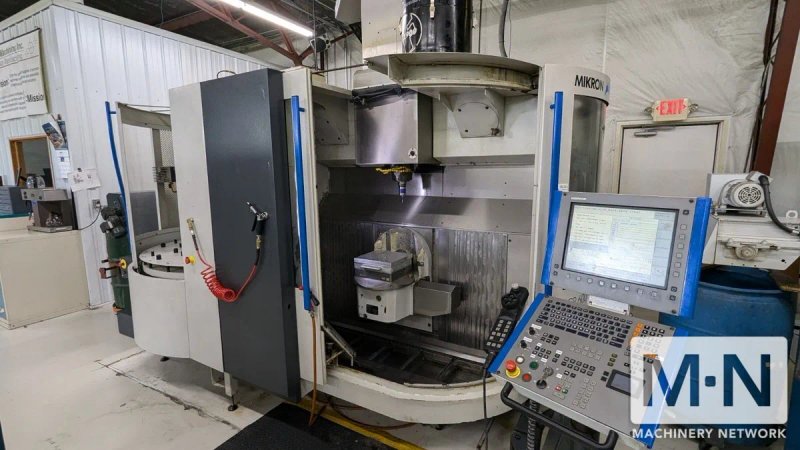 Mikron UCP 600 CNC 5-Axis Vertical Machining Center, 2006