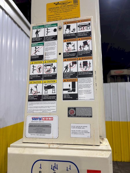 (2) 13,000 LBS STERTIL-KONI MODEL ST-1060 HEAVY DUTY MOBILE COLUMN LIFT JACKS: YOBRO #24508