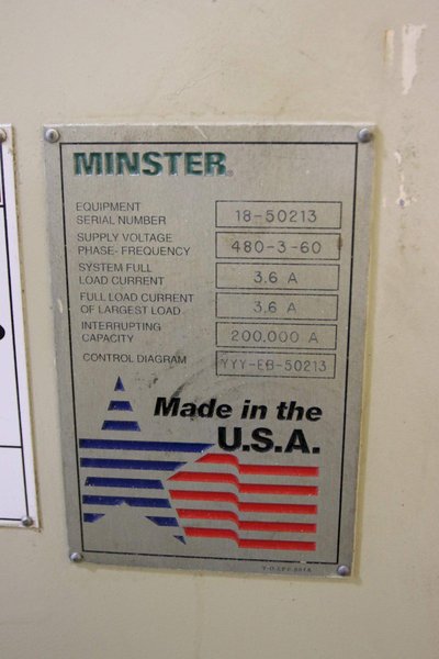 14" X .090 MINSTER PRESS MOUNT SERVO FEEDER STOCK: #71308