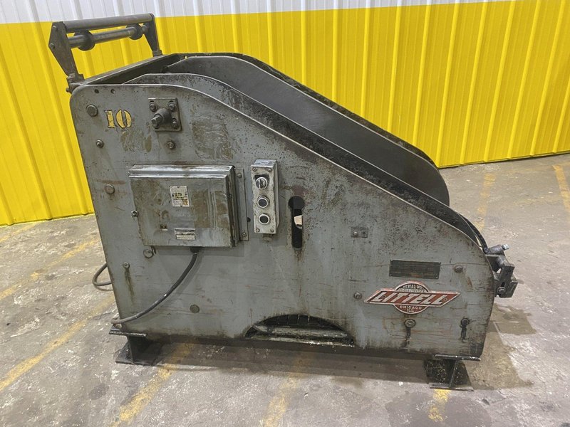 2000 LB X 20" LITTELL MODEL #CC20-20 MOTORIZED COIL CRADLE: STOCK #19913