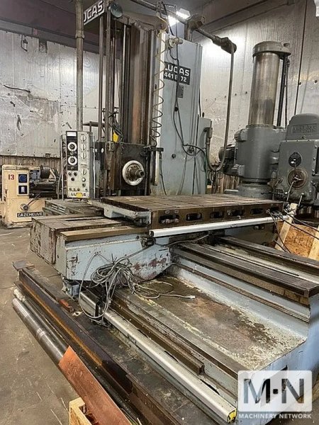Lucas 441-72 Table Type Horizontal boring Mill