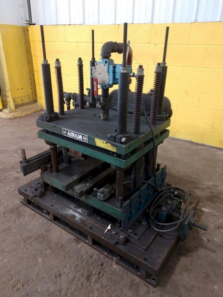 7 TON AIRAM ADJUSTABLE PNEUMATIC CUT OFF PRESS: STOCK #13702