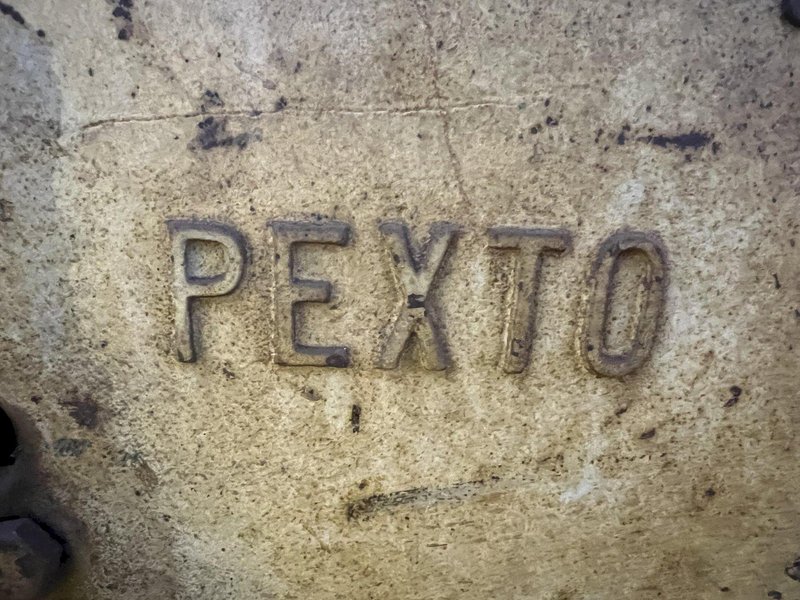 36" X 18 GAUGE PEXTO MODEL #390-F PLATE BENDING ROLL STOCK #18949