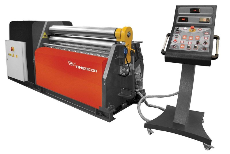 1/2" x 5 ft, New Americor 4-Roll Plate Roll, Model 4RDP 200/5