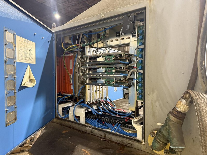 150 KW THERMATOOL MODEL #CF14-1506460 SOLID STATE HF WELDER SYSTEM, THERMAVIEW CONTROLS: YOBRO #24318