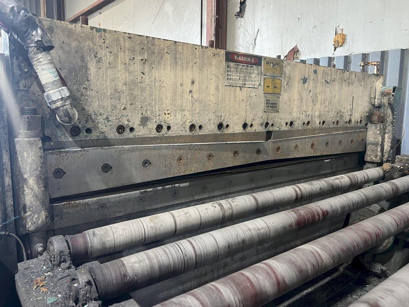 72" X 12 GAUGE WYSONG MODEL #HS1072-RKB "BOW-TIE" HIGH SPEED SHEAR: STOCK #19346