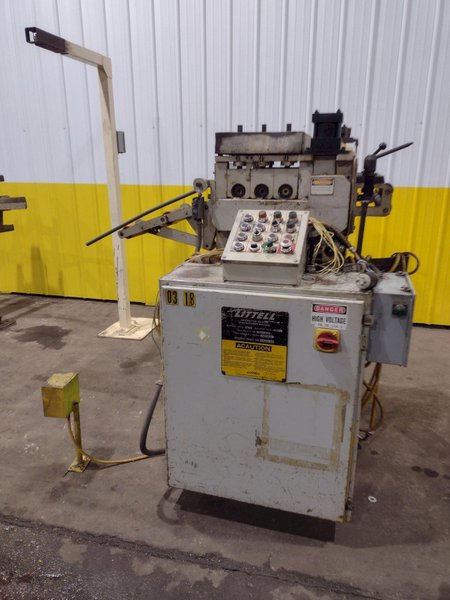 24" WIDE X .093-.250" X 6,000 LB LITTELL SERVO COIL FEED LINE: STOCK #19223