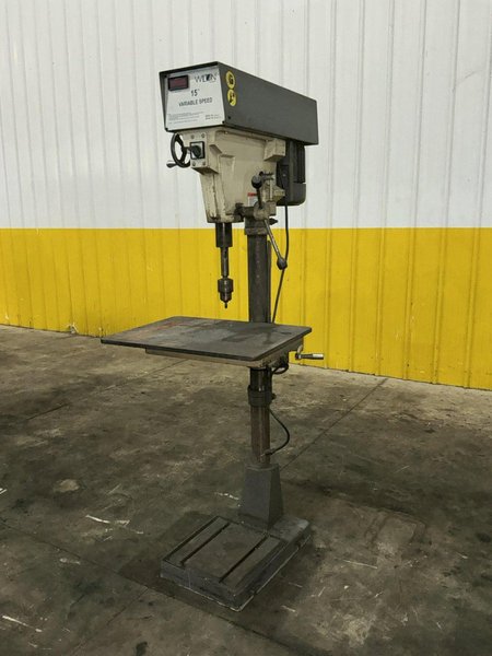 15" WILTON MODEL #A5816 VARIABLE SPEED SINGLE SPINDLE DRILL PRESS : YOBRO 26291