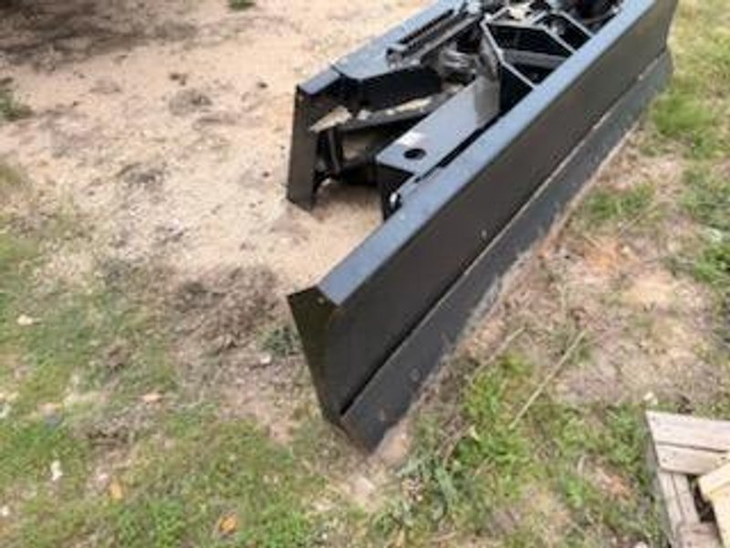 McLaren 84″ 6-Way Skid Steer Dozer Blade w/ Power Tilt, 2025 – Universal Quick Attach, Heavy-Duty Cutting Edge