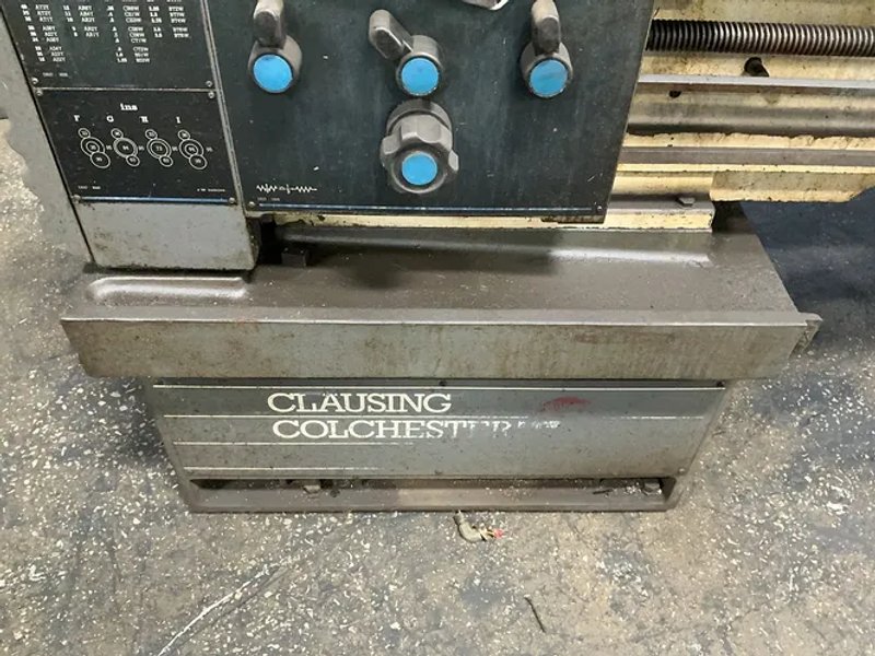 Clausing 15”x52” Lathe - Colchester 15”