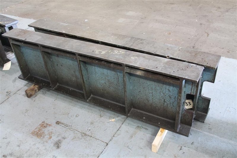 (SET OF TWO) 72' X 16' RISER TABLE: STOCK #58533