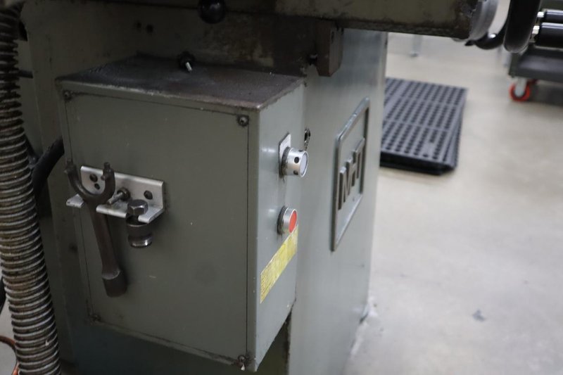 Mitsui High-Tech MSG-200MH Hand Feed Surface Grinder,6"x18", Sony 1-Axis DRO, Electromagnetic Chuck, Coolant- Auction Item