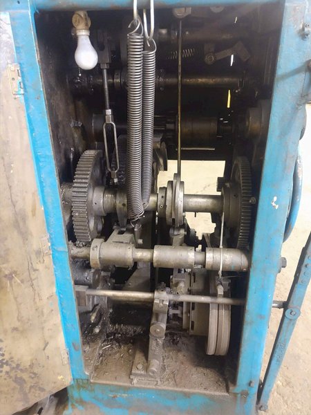 .148" x 2.75" COIL O.D. TORRINGTON MODEL #W12 SPRING COILER / COIL MAKING MACHINE: STOCK 14915