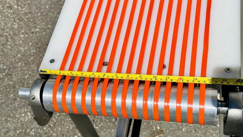 Stainless Steel | Multi-Belt Flat-top Conveyor