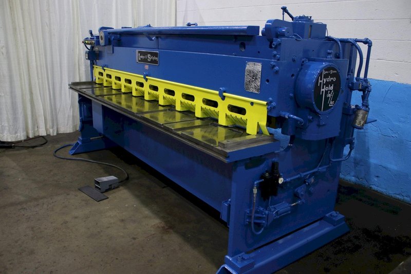 10' X 10 GA LODGE &amp; SHIPLEY MECHANICAL SHEAR: STOCK #75069