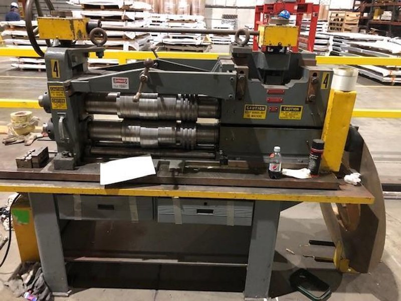 24”  x 0.090” x 5000# RUESCH PRECISION RING SLITTING LINE