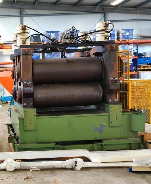 50" BRADBURY-PUMA STUCCO DESIGN 2 STAND EMBOSSING MACHINE (14339)