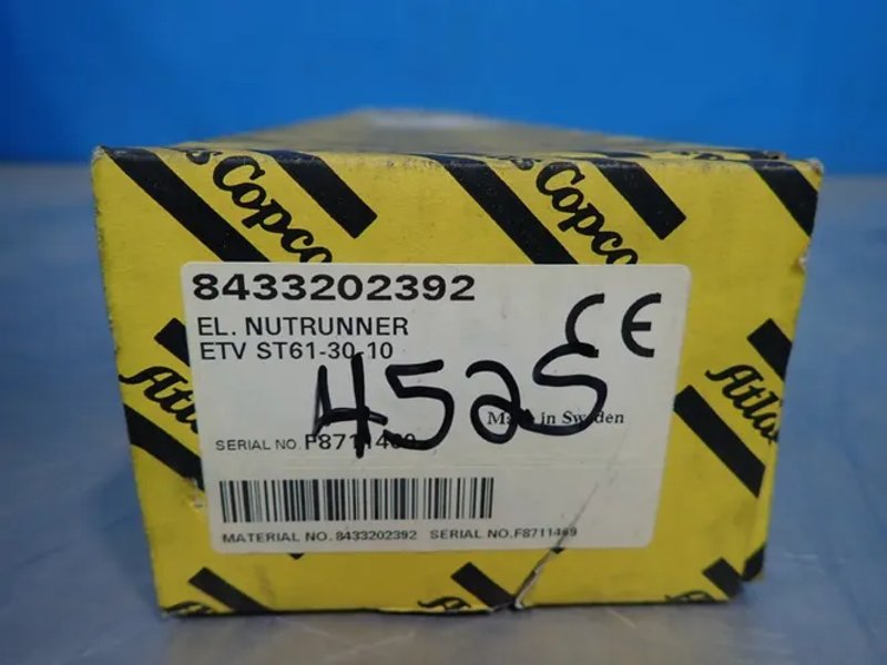 Atlas Copco Nutrunner - 8433202392 / Etv St61-30-10