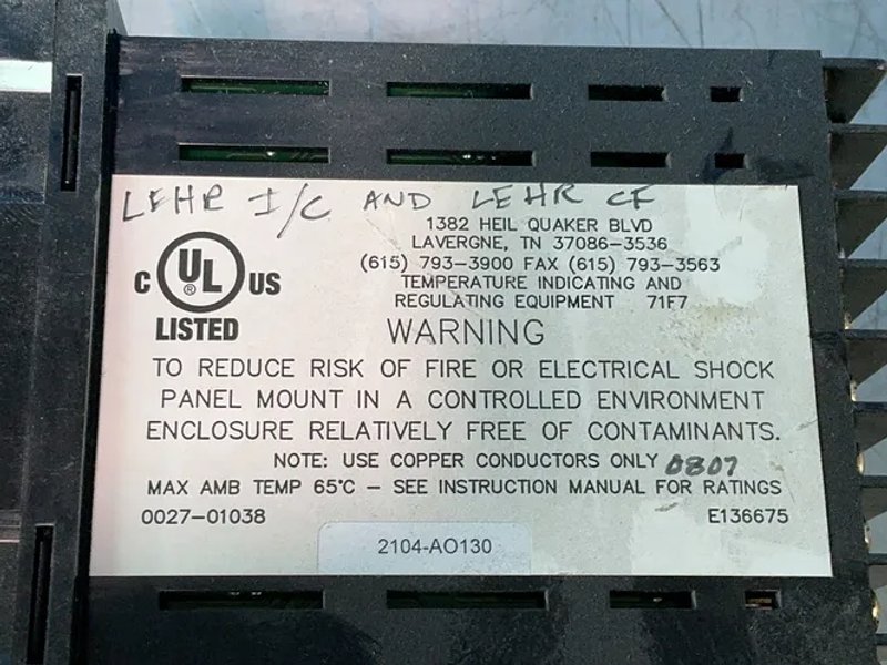 Chromalox Industrial Temperature Controllers - 2104-ao