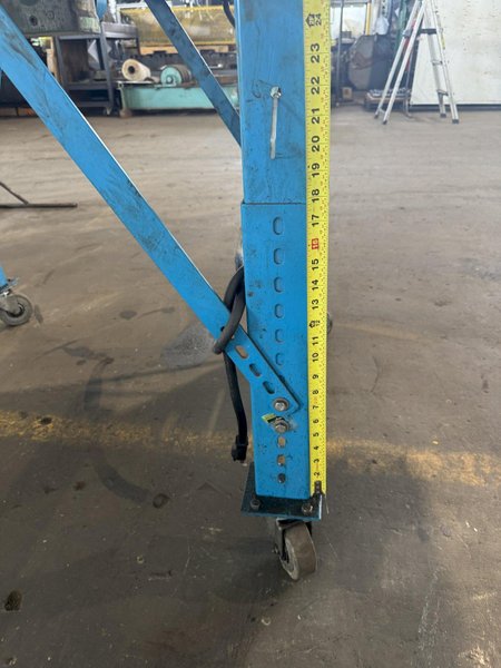 26" X 72" HYTROL POWERED BELT CONVEYOR. STOCK # 0672025