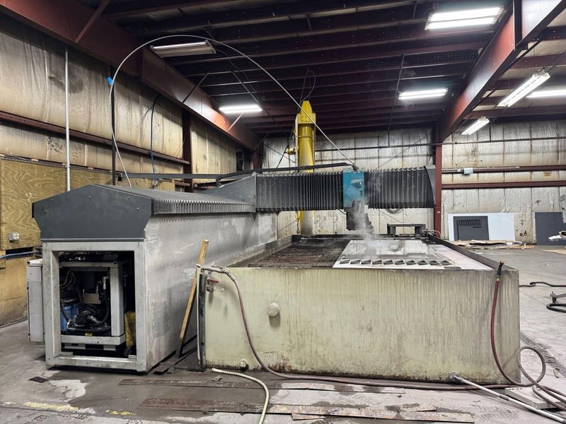 13′ x 6′ Flow Mach3 4020B XD CNC Waterjet, 2016 – 5-Axis XD Cutting Head