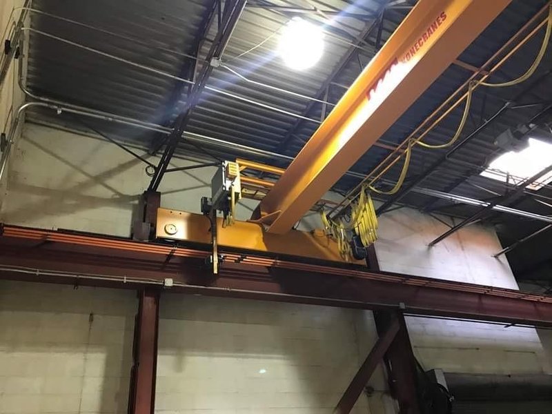 5 Ton and 10 Ton Kone Crane System 90' of run way