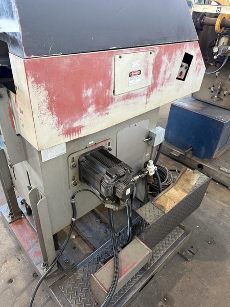 3,300 LB x 5.9" x .06" ORII SERVO FEEDLINE W/ DUAL UNCOILER. STOCK # 0130125.