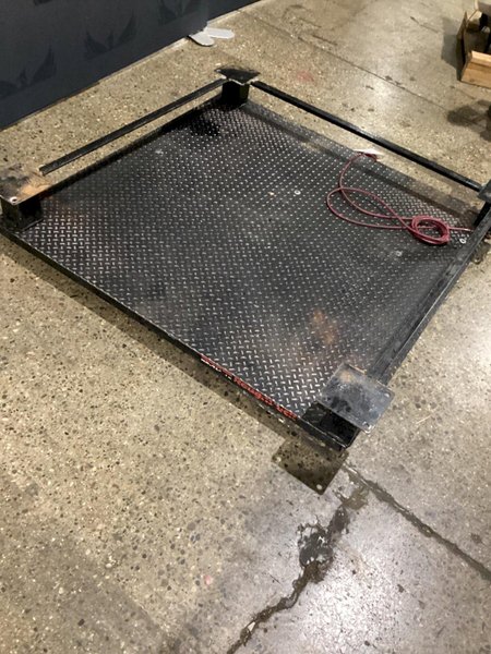 RICE LAKE 5x5HP-10K ELECTRONIC SCALE 10,000lb CAPACITY