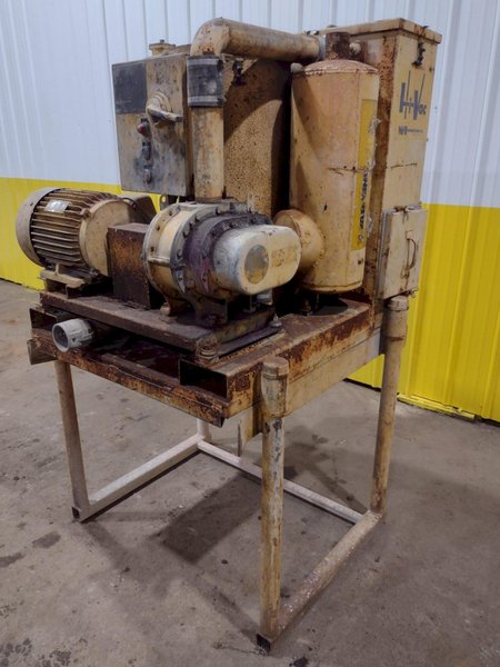 10 HP HI-VAC MODEL #310 INDUSTRIAL VACUUM SYSTEM: STOCK #18680