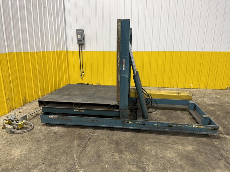 6,000 LBS ADVANCED MODEL #UE-690V HYDRAULIC UPENDER / COIL FLIPPER: YOBRO #26028