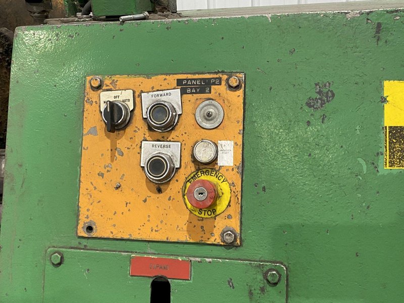 10,000 LB X 42" AMERICAN STEEL LINE ASL MODEL #1000 MOTORIZED COIL REEL UNCOILER STOCK #3663