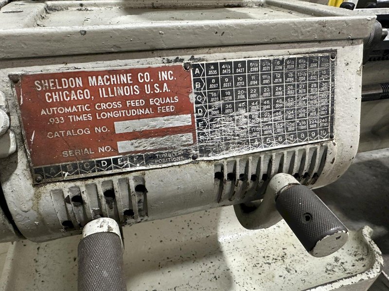 11" X 20" SHELDON MODEL #UM-46-P TOOLROOM ENGINE LATHE: STOCK #17918