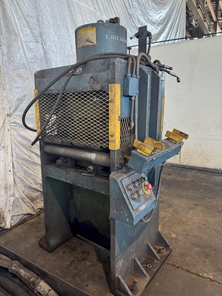 16" X 1" FRANKLIN MANUFACTURING SHEAR/CUT OFF LINE. STOCK # 0665725