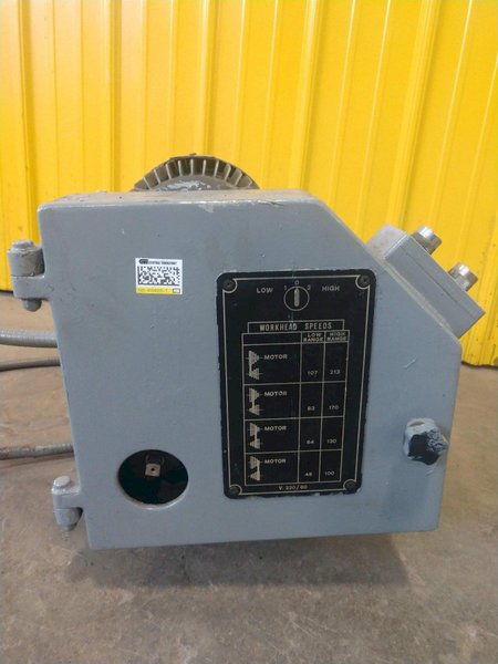 12" X 2 HP BENTLEY / BROWN &amp; SHARP MAGNETIC CHUCK POWERED GRINDING HEAD: STOCK #14454