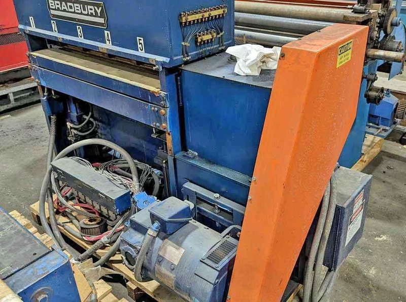 36" x 0.040" Bradbury Leveler - 5 HI STOCK# 2877