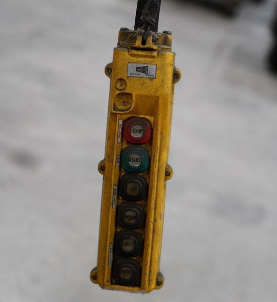 7.5 TON (15,000 LBS) R &amp; M SPACEMASTER HEAVY DUTY ELECTRIC CABLE HOIST: YOBRO #25424