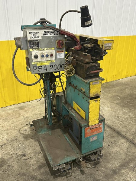 10" GUILD MODEL #PSA-200 SHEAR END COIL STRIP WELDER: STOCK #22605
