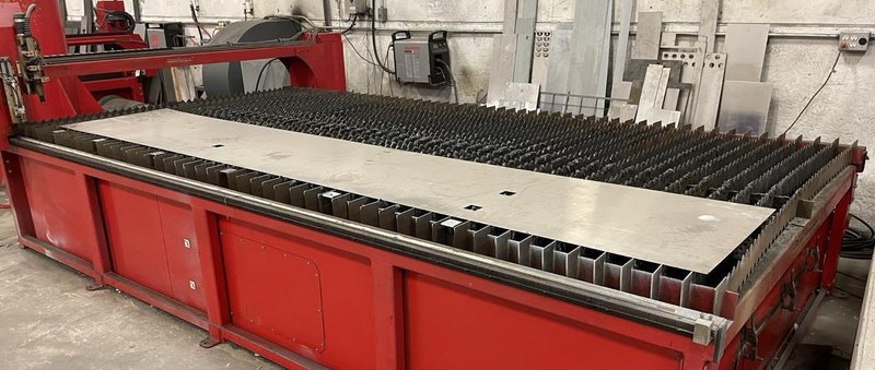 5′ x 10′ DynaTorch XLS Plasma Cutting Table, 2015 – 65 Amp Hypertherm Powermax 65