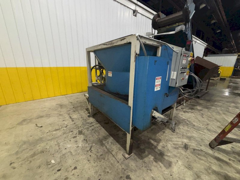 3" x 2.75" x 126 TON ARS MODEL #600 HYDRAULIC CHIP PUCKER BRIQUETTER: STOCK 22432