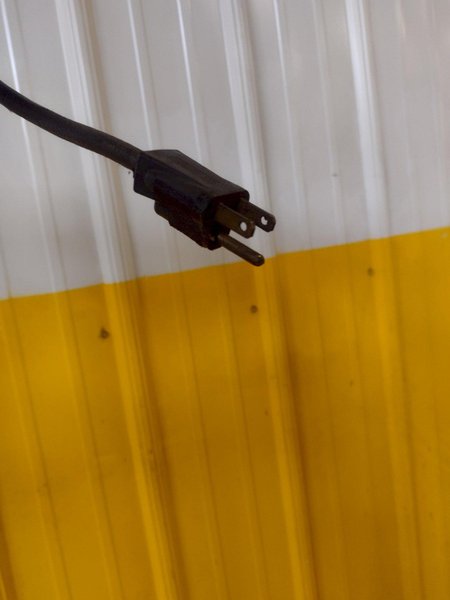 300 LB DAYTON MODEL #4Z358B ELECTRIC CHAIN HOIST, SINGLE PHASE 115V: STOCK 18547