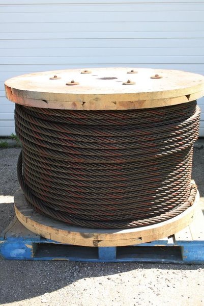 1100' X 1-1/4' WIRE ROPE STOCK #64577