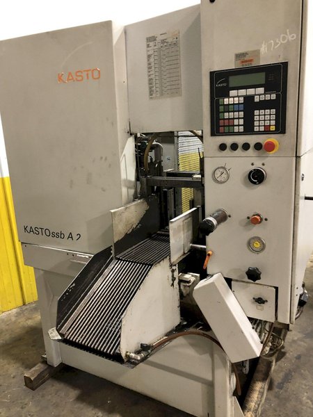 10" X 10" KASTO MODEL #SSB-A2-CNC-CC AUTOMATIC VERTICAL BAND SAW: STOCK #17306