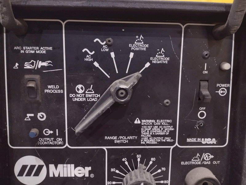 150 AMP MILLER ECONOTIG - AC/DC TIG WELDER POWER SOURCE: STOCK #23028