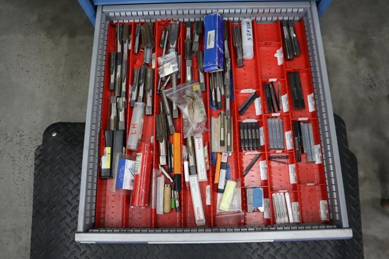 Lista HD Tool Cabinet - 11 Drawer - with Cutting Tools- Auction Item